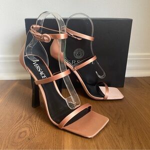 Versace Rose Gold Heels